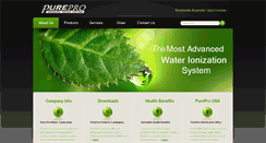 Desktop Screenshot of amazing-water-ionizer.com